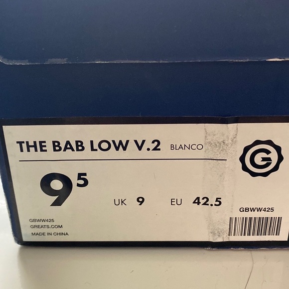 The Greats Bab Low V.2 White Sneaker - Picture 5 of 7